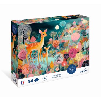 Puzzle – 54 elementy – bajkowy las