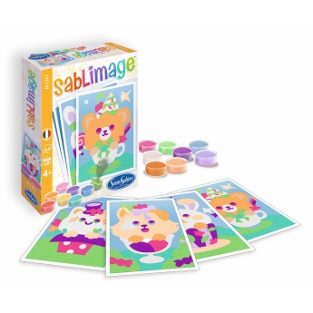 Sablimage Mini Kawaii 4 obrazki piaskowe +4, SentoSphere