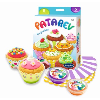 Babeczki CupCake do robienia z Patarev (masa jedwabna), SentoSphere