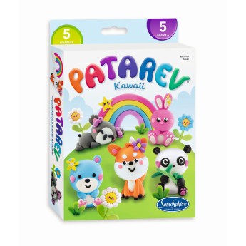 Patarev Kawaii jedwabista masa plastyczna 5 kolorów, SentoSphere