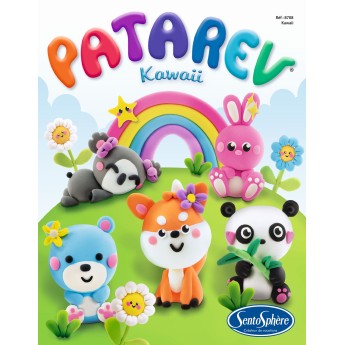 Patarev Kawaii jedwabista masa plastyczna 5 kolorów, SentoSphere