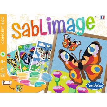 SentoSphere Sablimage Motyle 4 obrazki piaskowe 8813