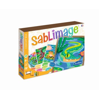 SentoSphere Sablimage W Wysokich Trawach 4 obrazki piaskowe 8819