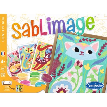 SentoSphere Sablimage Romantyczne Koty 8823