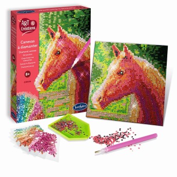 Zestaw kreatywny obraz z diamentami Koń +8, SentoSphere