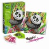 Zestaw kreatywny obraz z diamentami Panda +8, SentoSphere