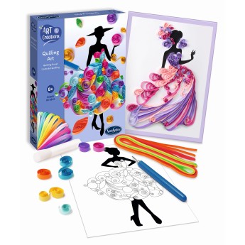 Sukienki do robienia metodą quilling dla dzieci +8, SentoSphere