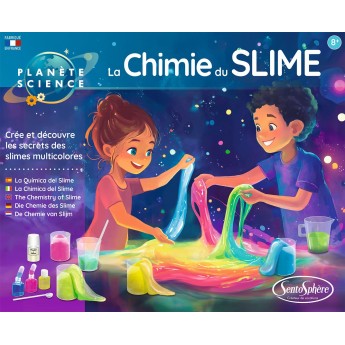 Fabryka masy żelowej Slime zestaw naukowy od 8 lat SentoSphere | Dadum