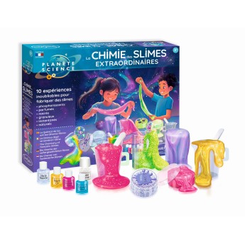 Zestaw do robienia NIEZWYKŁYCH mas żelowych Slime +8, SentoSphere