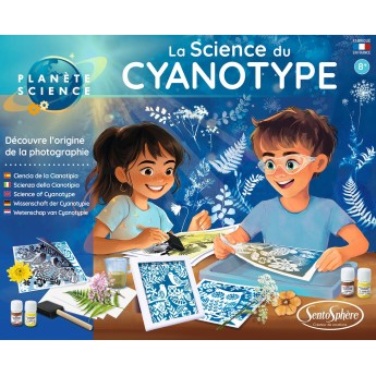 SentoSphere Zestaw do nauki techniki cyjanotypii +8