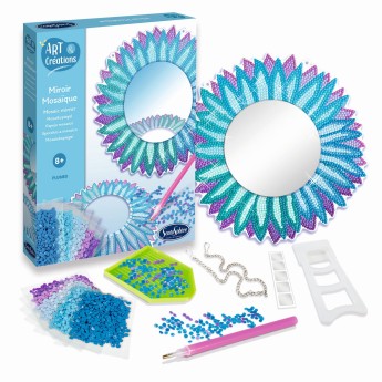 Lustro „Pióra” – haft diamentowy – 8+ SentoSphere