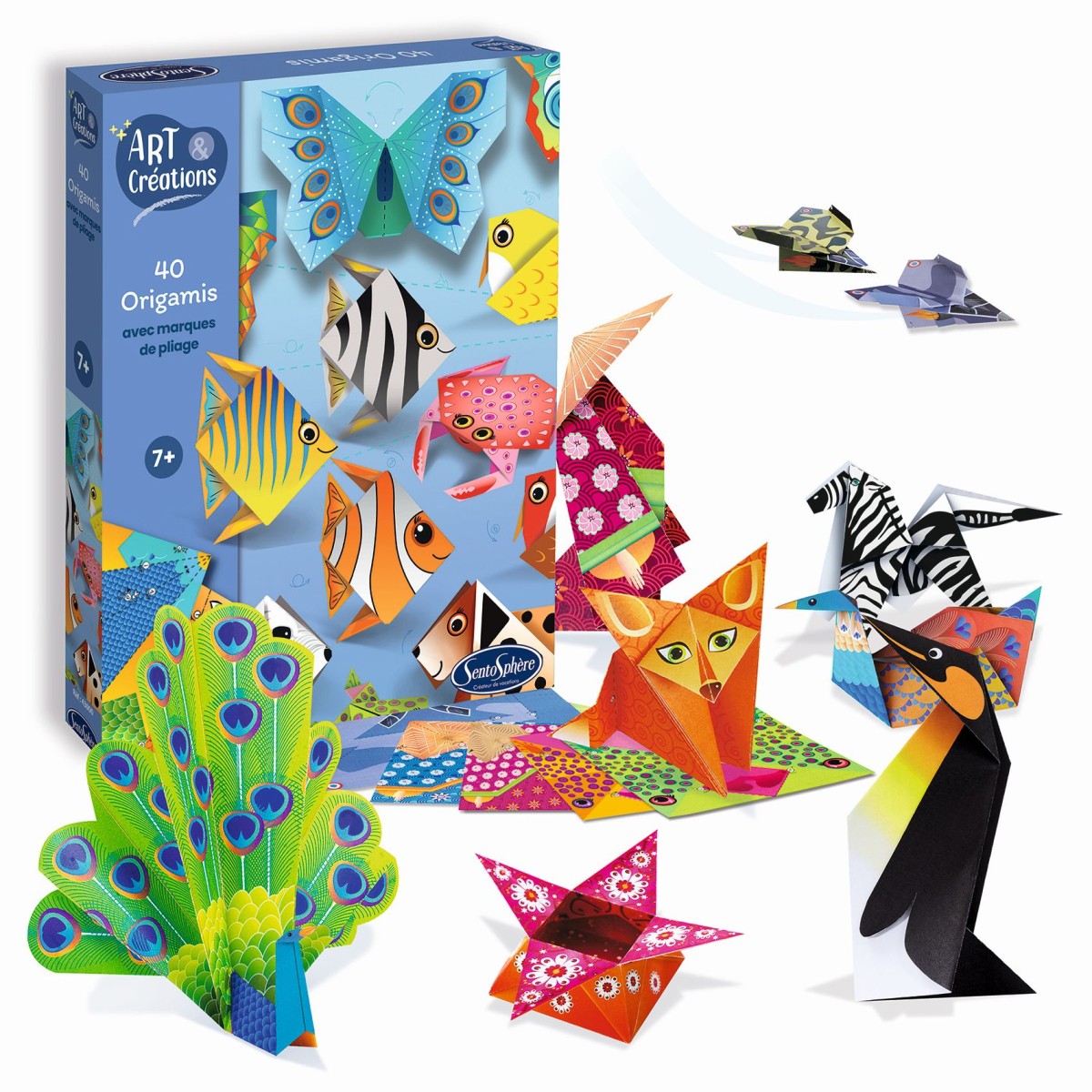 Origami krok po kroku dla dzieci od 7 lat, SentoSphere