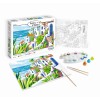 Malowanie po numerach "Riviera" podobrazie 25 x 32,5