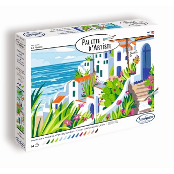 SentoSphere Malowanie po numerach "Riviera" 45209