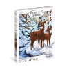 palette d'artiste les cerfs
