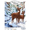 palette d'artiste les cerfs