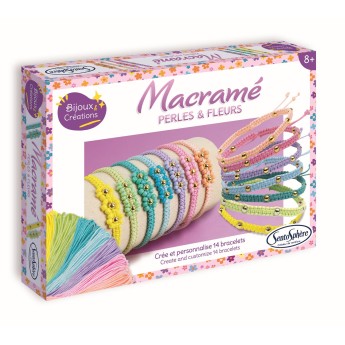 Bransoletki z makramy do robienia zestaw SentoSphere 80003