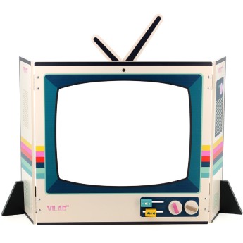 Teatrzyk w kształcie telewizora vintage 4635