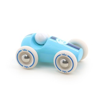 Mini samochód wyścigowy w stylu vintage