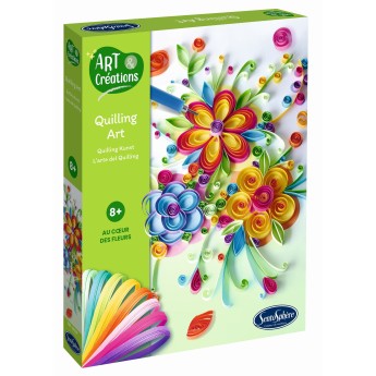 OUTLET Kwiaty do robienia metodą quilling dla dzieci +8, SentoSphere