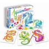 SentoSphere Aquarellum Smoki 4 plansze i farby 693