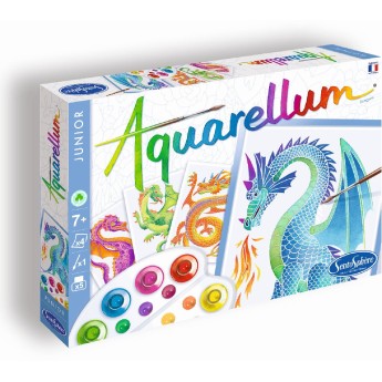 SentoSphere Aquarellum Smoki 4 plansze i farby 693