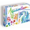 SentoSphere Aquarellum Smoki 4 plansze i farby 693