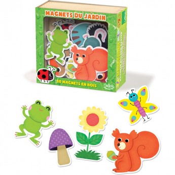 Vilac Magnesy drewniane Ogród 8026